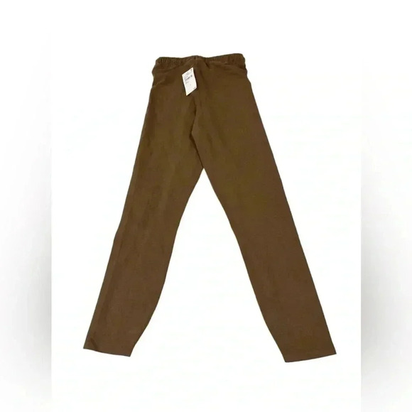 Good American Pants Womens Size 2 Leggings Stretch Drawstring Sepia Brown NWT - Picture 2 of 6